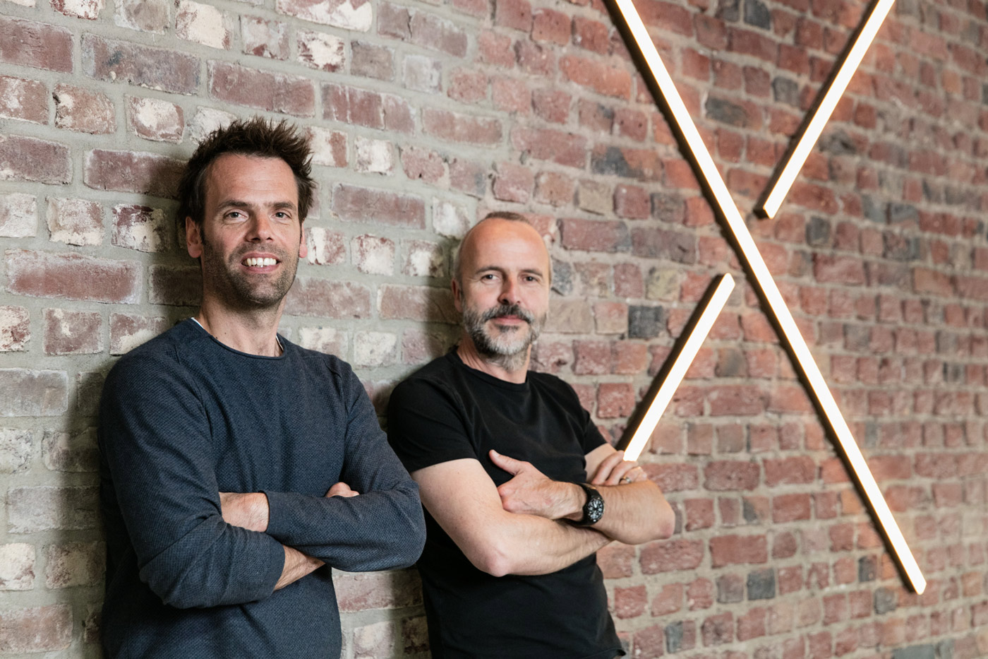 Cornelius Wens (vorne) und Markus Sporer, © Carl Brunn